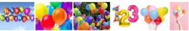 GLOBOS PARA FIESTAS